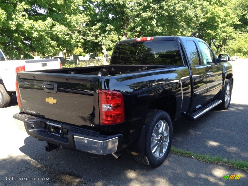 2013 Silverado 1500 LT Extended Cab - Black / Ebony photo #2