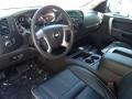 Ebony 2013 Chevrolet Silverado 1500 LT Extended Cab Interior Color