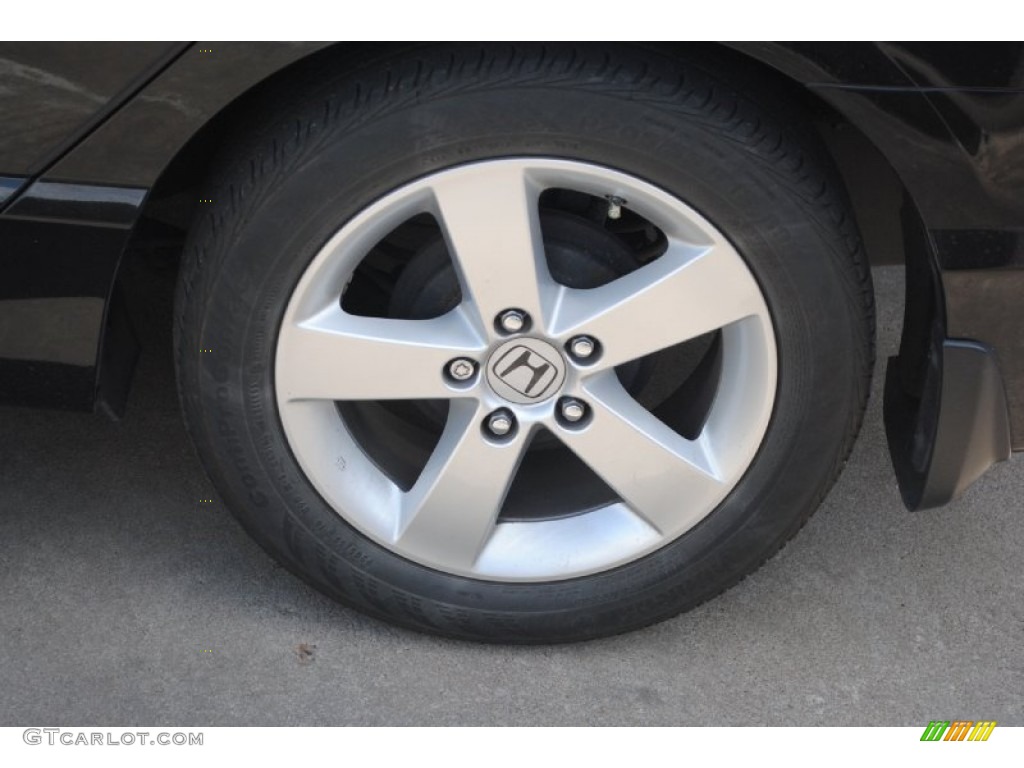 2010 Civic LX-S Sedan - Crystal Black Pearl / Black photo #5