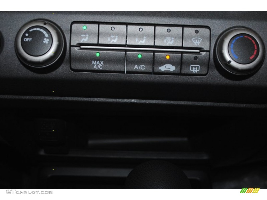 2010 Civic LX-S Sedan - Crystal Black Pearl / Black photo #16