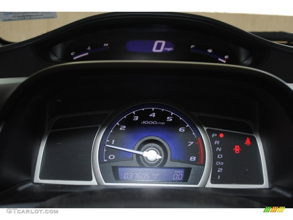 2010 Civic LX-S Sedan - Crystal Black Pearl / Black photo #24