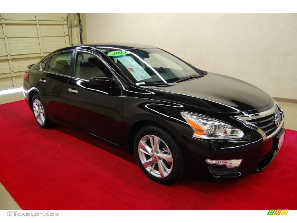 Super Black Nissan Altima