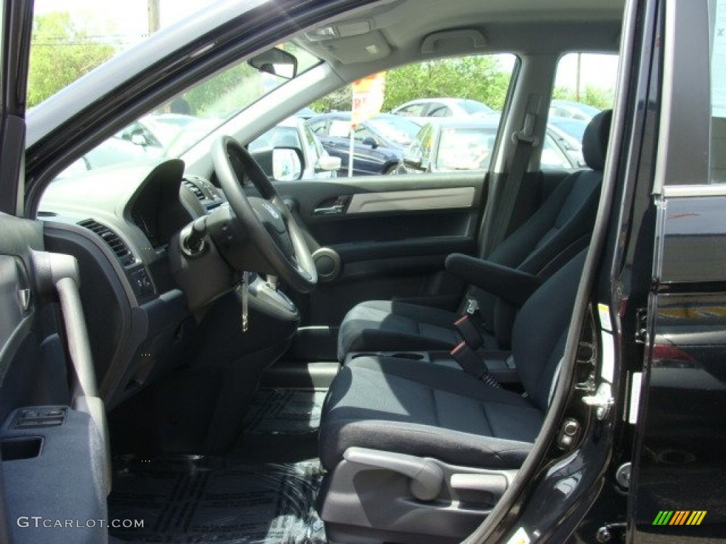 2010 CR-V LX AWD - Crystal Black Pearl / Black photo #8