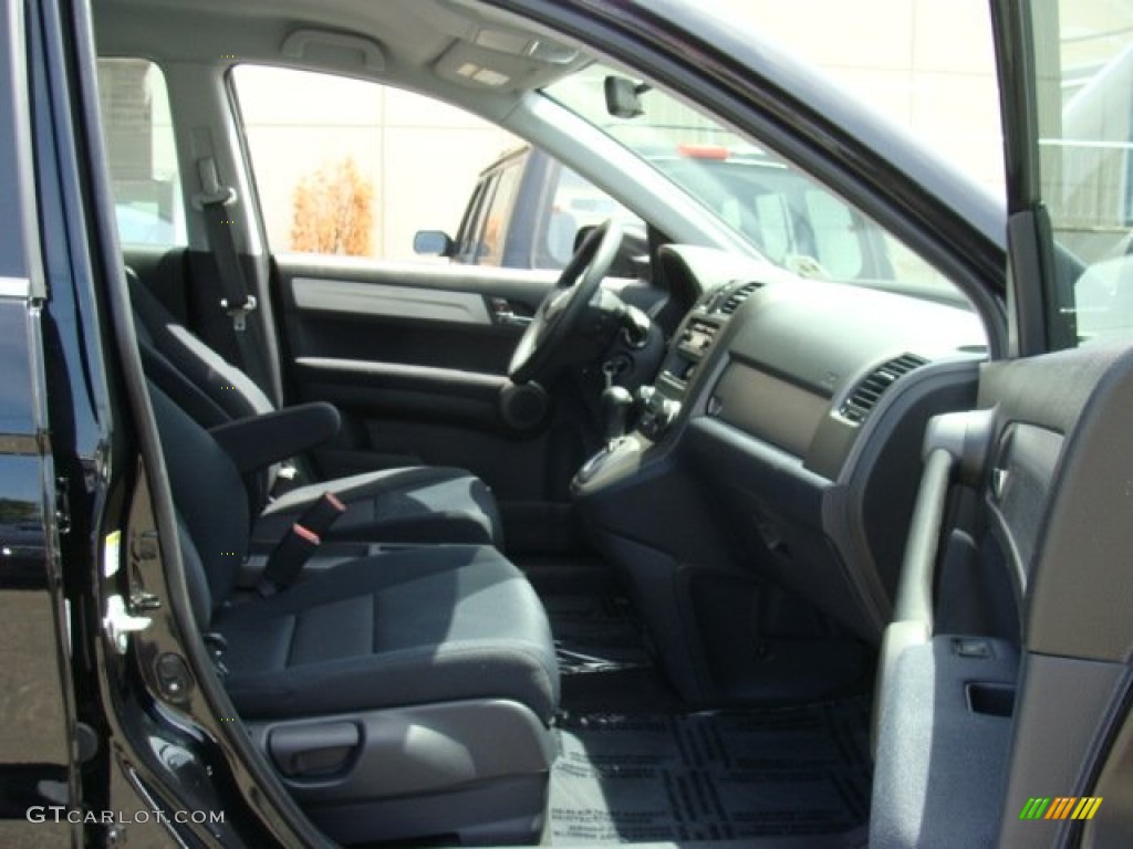 2010 CR-V LX AWD - Crystal Black Pearl / Black photo #9