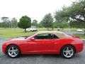 2012 Victory Red Chevrolet Camaro LT Convertible  photo #2