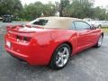 2012 Victory Red Chevrolet Camaro LT Convertible  photo #8