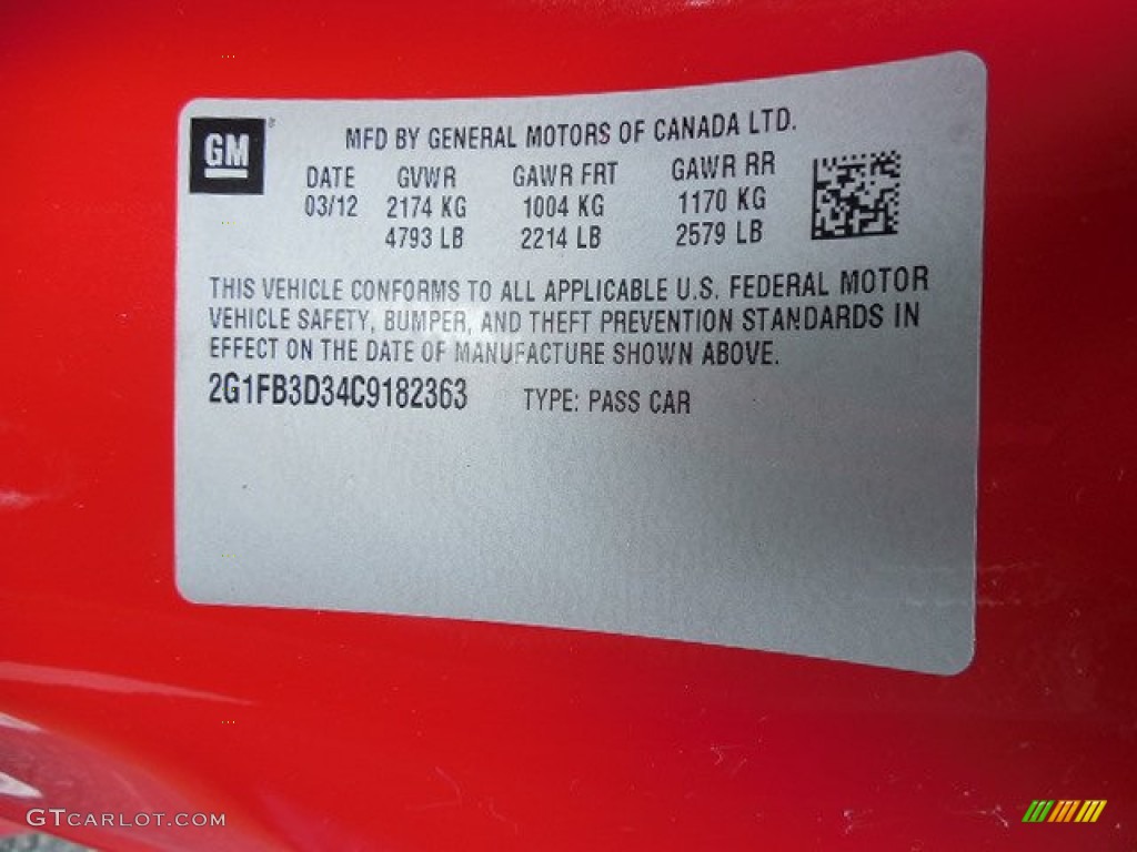 2012 Camaro LT Convertible - Victory Red / Black photo #22