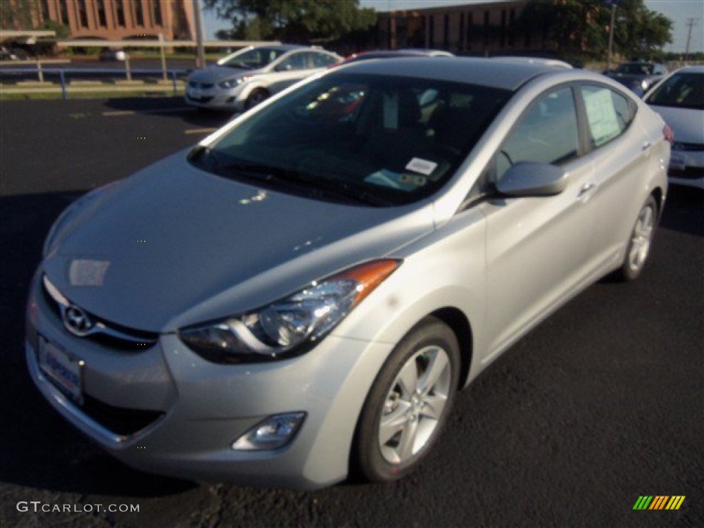 2013 Elantra GLS - Silver / Gray photo #1
