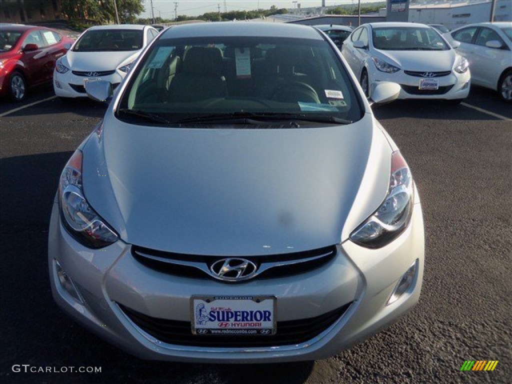 2013 Elantra GLS - Silver / Gray photo #2