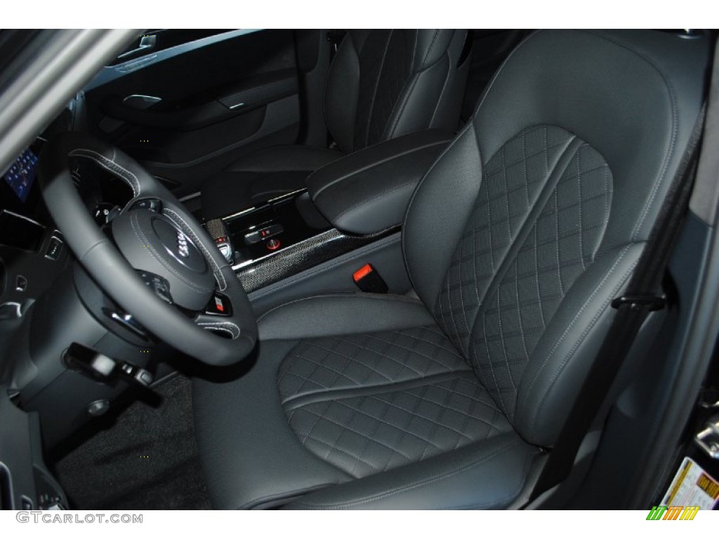 2013 Audi S8 4.0 TFSI quattro Sedan Front Seat Photo #81889984