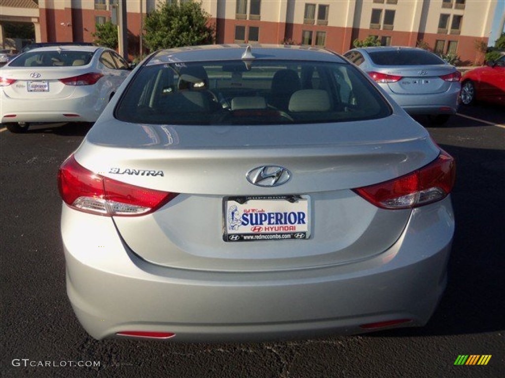 2013 Elantra GLS - Silver / Gray photo #6