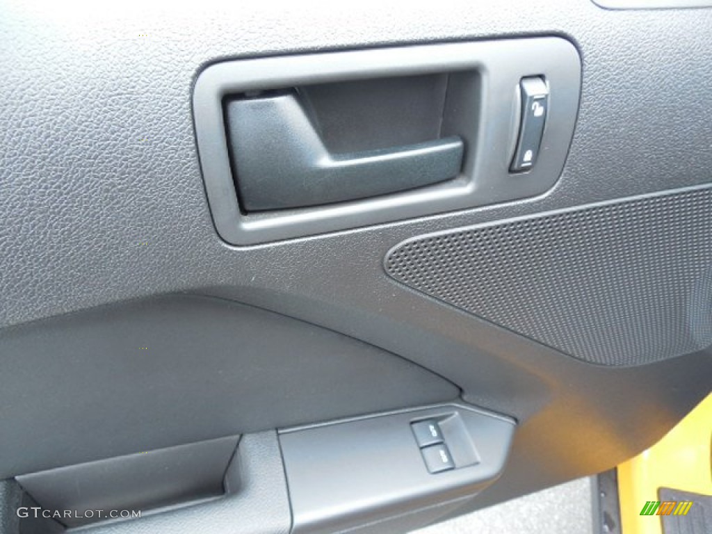 2011 Mustang V6 Coupe - Yellow Blaze Metallic Tri-coat / Charcoal Black photo #17