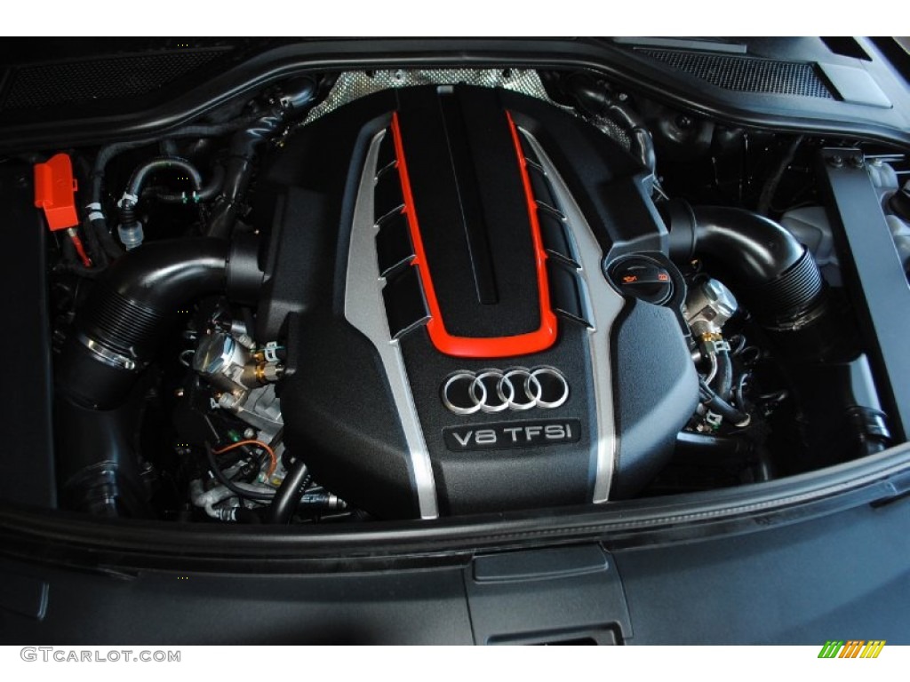2013 Audi S8 4.0 TFSI quattro Sedan 4.0 FSI Twin-Turbocharged DOHC 32-Valve VVT V8 Engine Photo #81890624