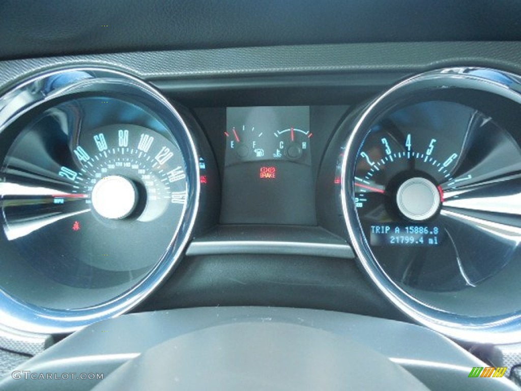 2011 Ford Mustang V6 Coupe Gauges Photos