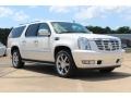 2013 White Diamond Tricoat Cadillac Escalade ESV Luxury  photo #1