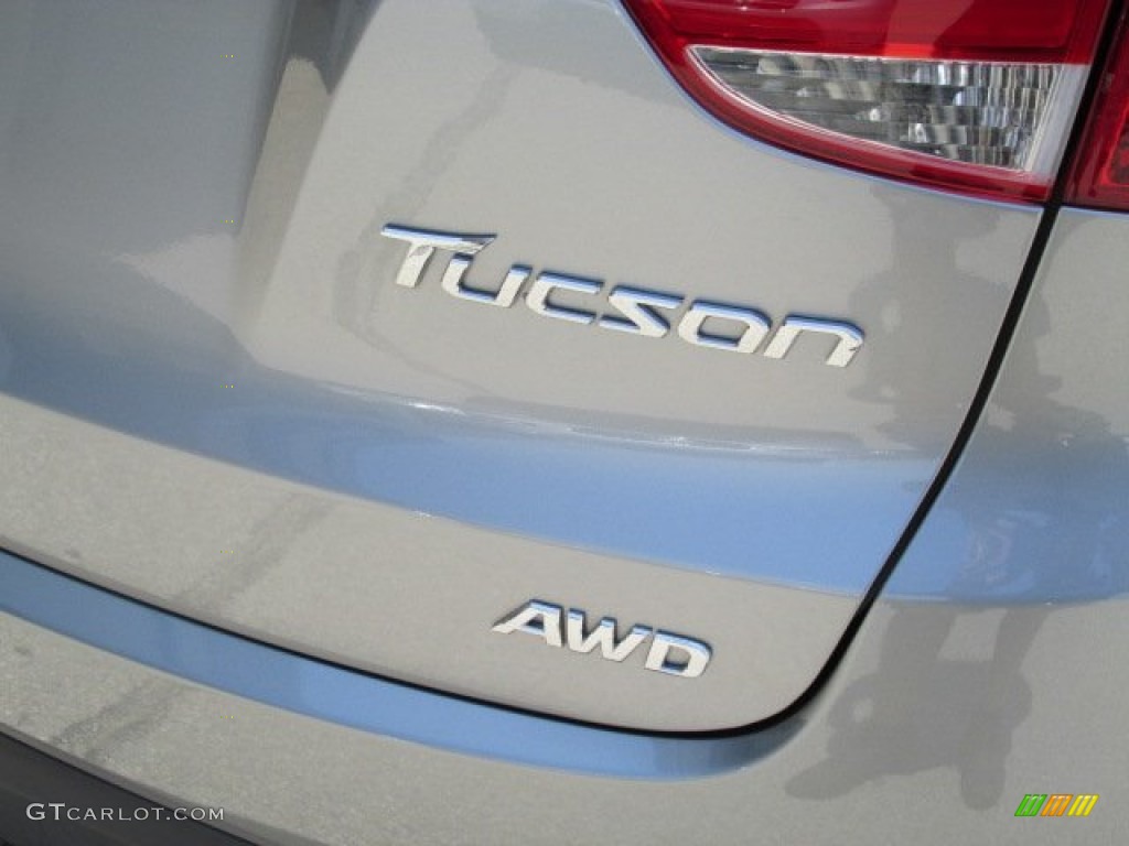 2012 Tucson GLS AWD - Graphite Gray / Black photo #9