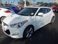 2013 Century White Hyundai Veloster   photo #1