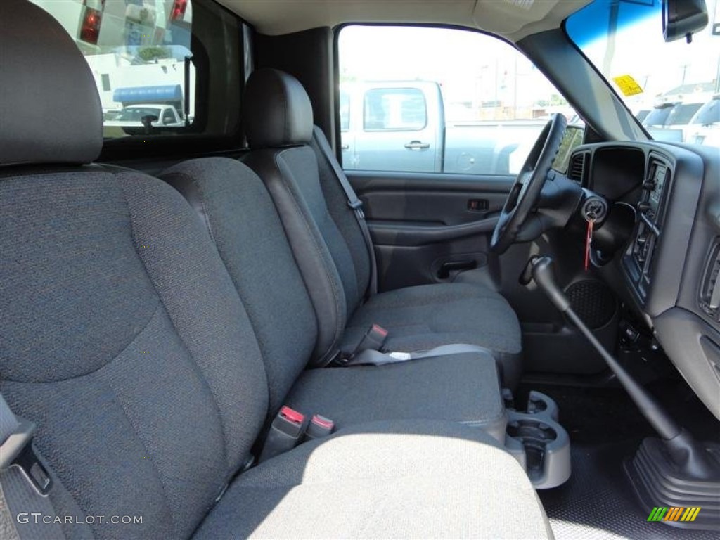 2003 Silverado 1500 Regular Cab - Dark Gray Metallic / Dark Charcoal photo #8