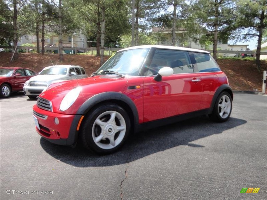 Chili Red 2005 Mini Cooper Hardtop Exterior Photo #81893092