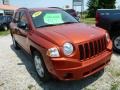2008 Sunburst Orange Pearl Jeep Compass Sport 4x4  photo #7