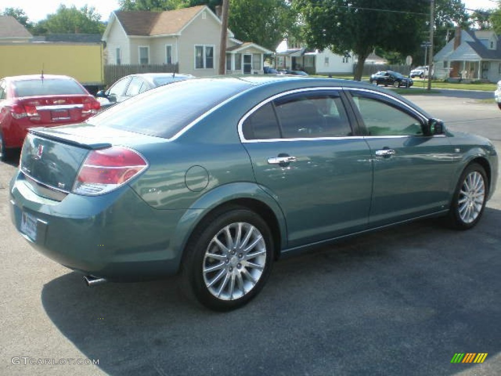 2009 Aura XR V6 - Silver Moss / Black photo #3