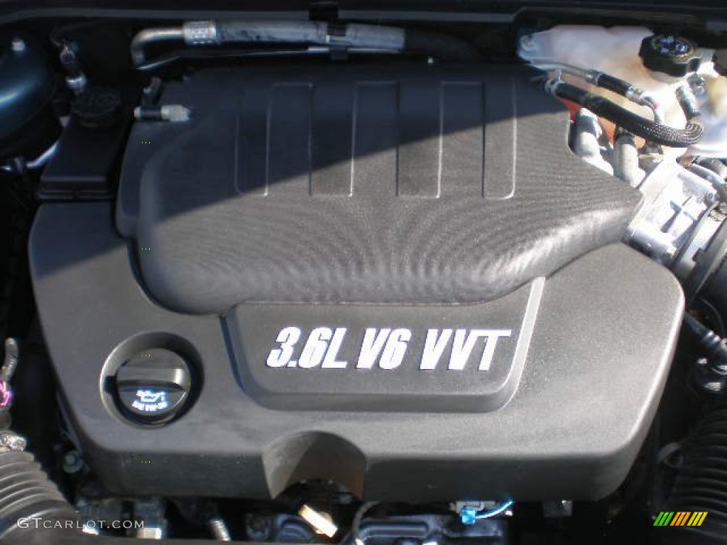 2009 Aura XR V6 - Silver Moss / Black photo #8
