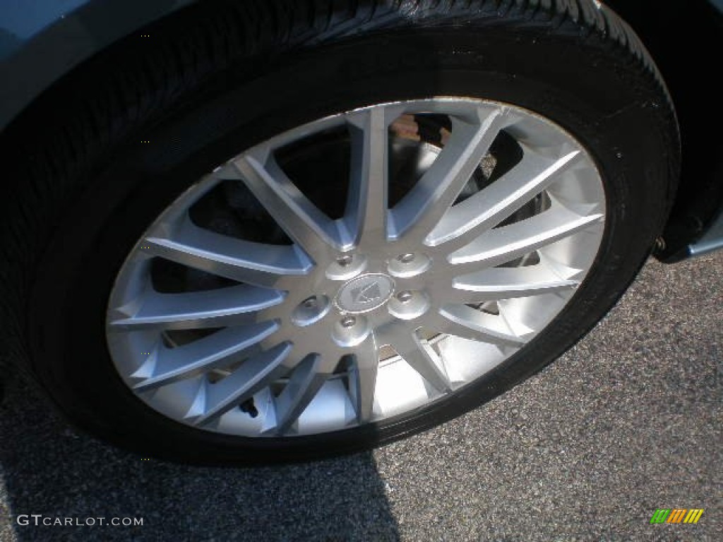 2009 Aura XR V6 - Silver Moss / Black photo #12