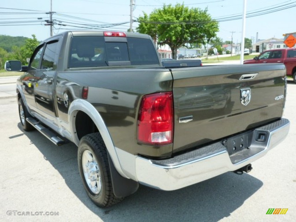 2012 Ram 2500 HD Laramie Crew Cab 4x4 - Sagebrush Pearl / Dark Slate photo #2
