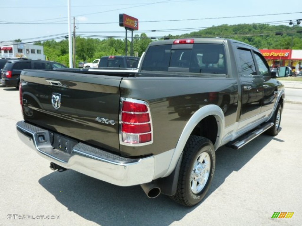 2012 Ram 2500 HD Laramie Crew Cab 4x4 - Sagebrush Pearl / Dark Slate photo #5