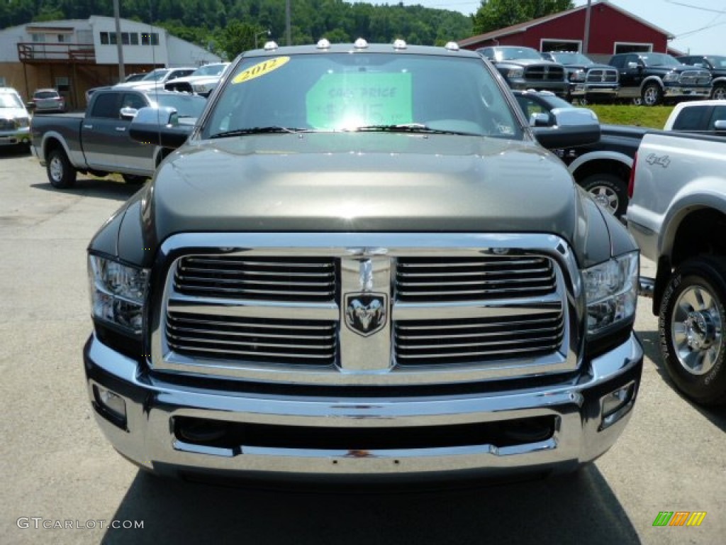 2012 Ram 2500 HD Laramie Crew Cab 4x4 - Sagebrush Pearl / Dark Slate photo #8