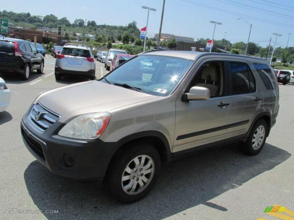 2005 CR-V EX 4WD - Sahara Sand Metallic / Ivory photo #5