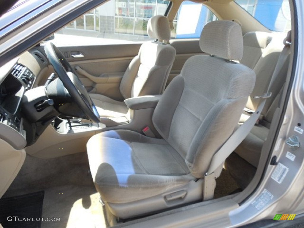 Ivory Interior 1997 Honda Accord LX Coupe Photo #81897691