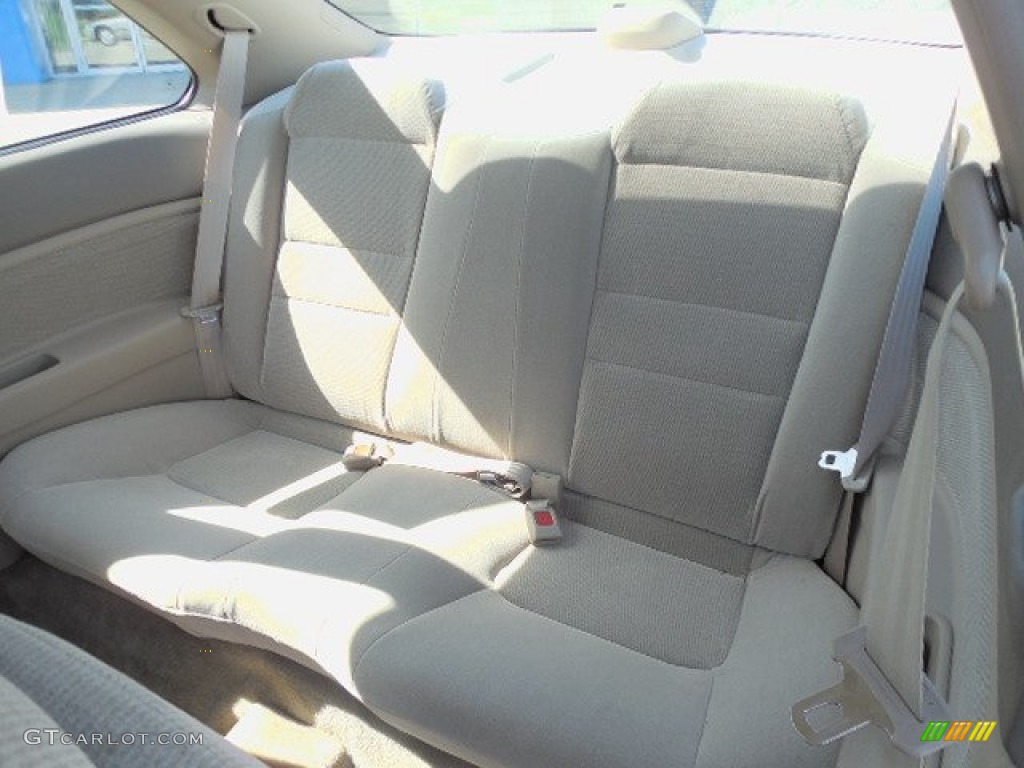 1997 Honda Accord LX Coupe Rear Seat Photos