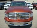 2013 Copperhead Pearl Ram 1500 Laramie Quad Cab 4x4  photo #8