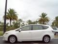 Blizzard White Pearl - Prius v Two Hybrid Photo No. 4