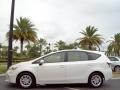 2012 Blizzard White Pearl Toyota Prius v Two Hybrid  photo #4