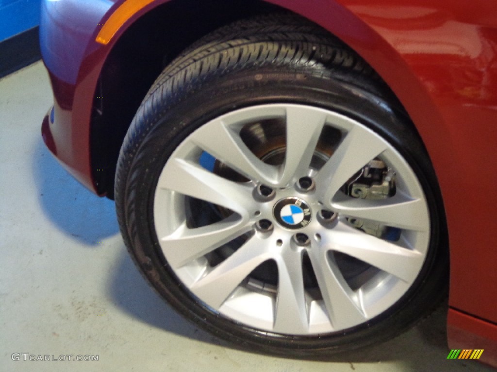 2012 3 Series 328i Convertible - Vermilion Red Metallic / Cream Beige photo #17
