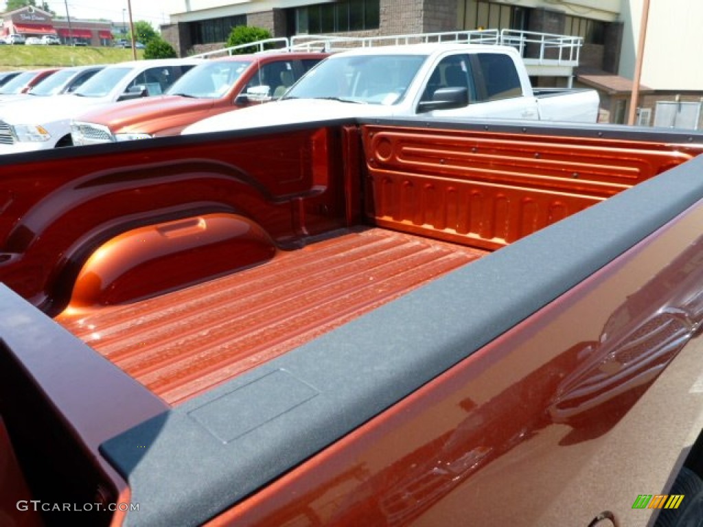 2013 1500 Express Quad Cab 4x4 - Copperhead Pearl / Black/Diesel Gray photo #13