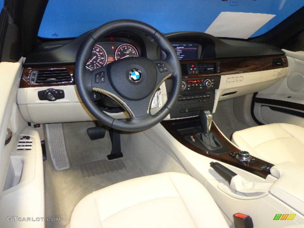 2012 3 Series 328i Convertible - Vermilion Red Metallic / Cream Beige photo #34