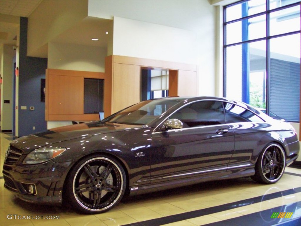 2008 CL 63 AMG - Titanium Grey Metallic / Black photo #6