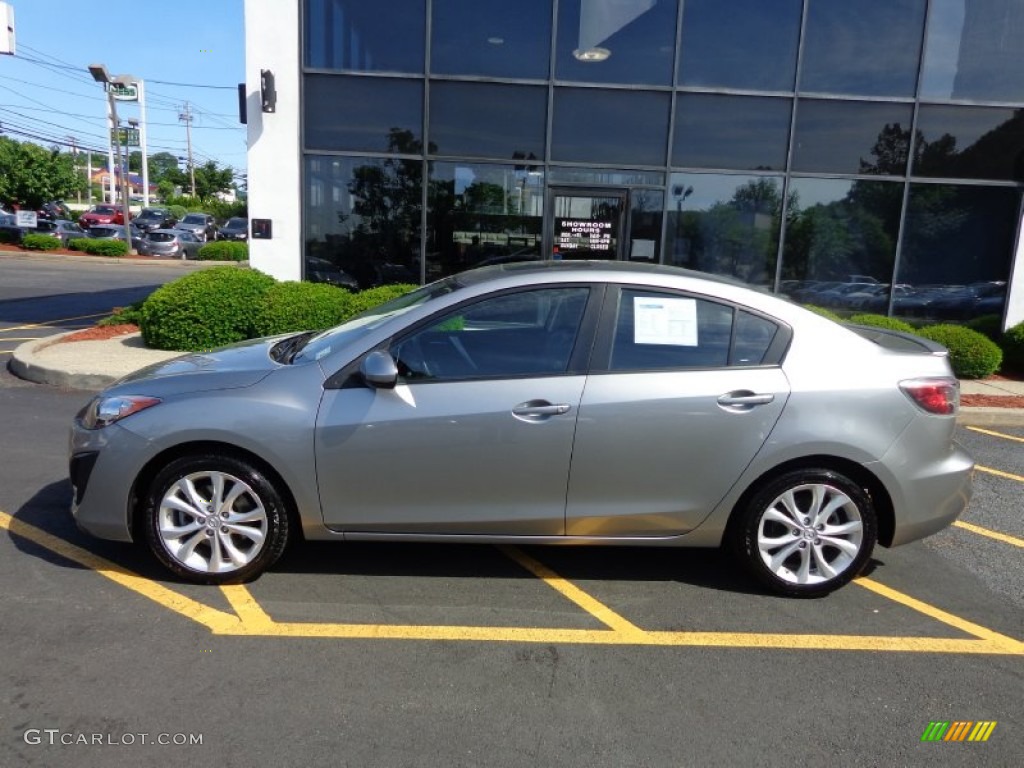 Liquid Silver Metallic 2011 Mazda MAZDA3 s Grand Touring 5 Door Exterior Photo #81901767