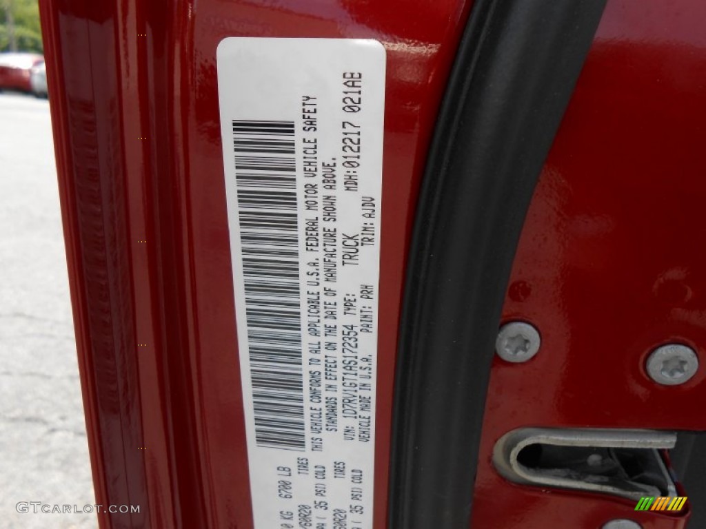 2010 Ram 1500 Big Horn Quad Cab 4x4 - Inferno Red Crystal Pearl / Dark Slate/Medium Graystone photo #26