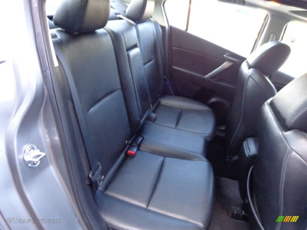 2011 Mazda MAZDA3 s Grand Touring 5 Door Rear Seat Photo #81901870