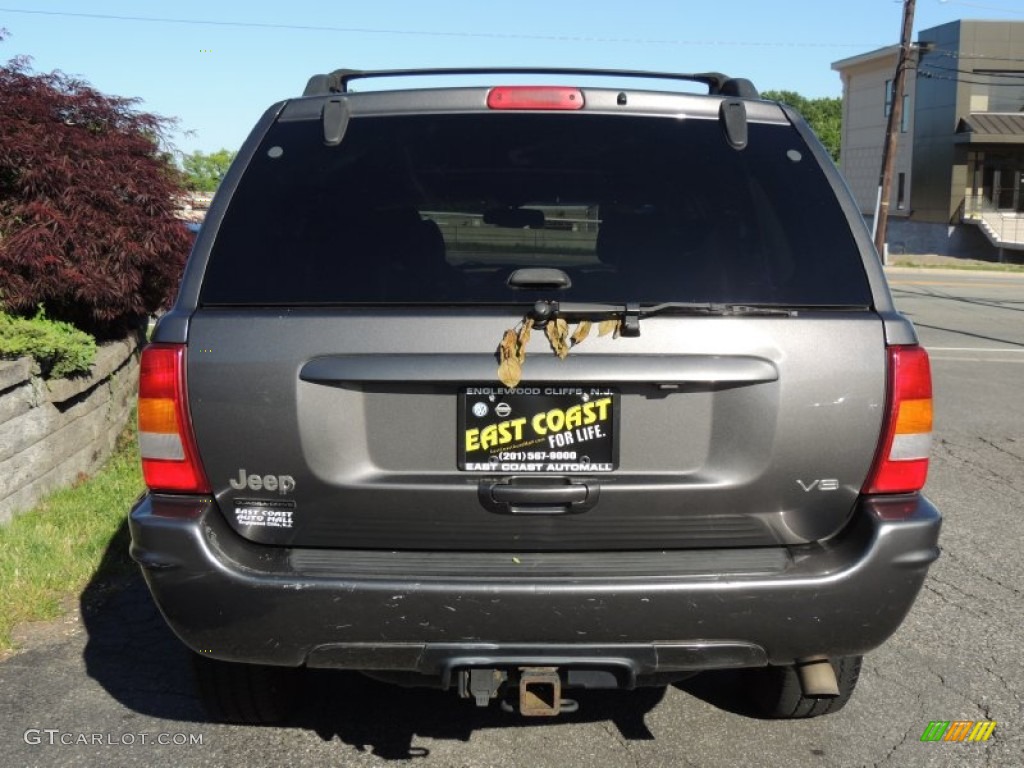 2004 Grand Cherokee Limited 4x4 - Graphite Metallic / Dark Slate Gray photo #5