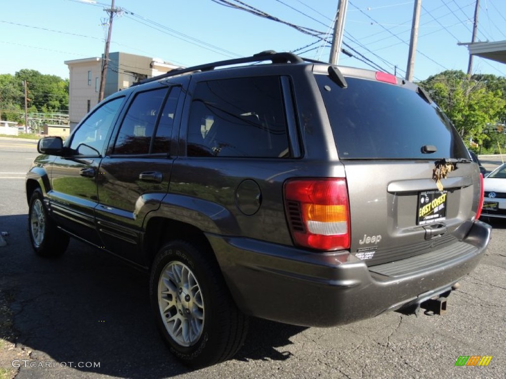 2004 Grand Cherokee Limited 4x4 - Graphite Metallic / Dark Slate Gray photo #7