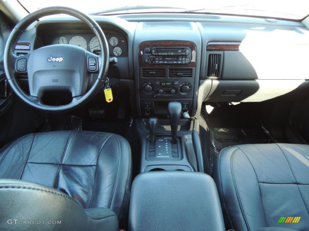 2004 Grand Cherokee Limited 4x4 - Graphite Metallic / Dark Slate Gray photo #10