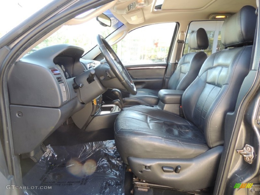 2004 Grand Cherokee Limited 4x4 - Graphite Metallic / Dark Slate Gray photo #16