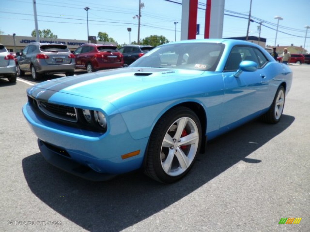 2010 Challenger SRT8 - B5 Blue Pearlcoat / Dark Slate Gray photo #3