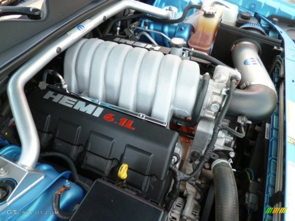 2010 Dodge Challenger SRT8 6.1 Liter SRT HEMI OHV 16-Valve VVT V8 Engine Photo #81902843