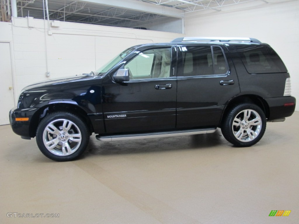 Black 2010 Mercury Mountaineer V8 Premier AWD Exterior Photo #81902893